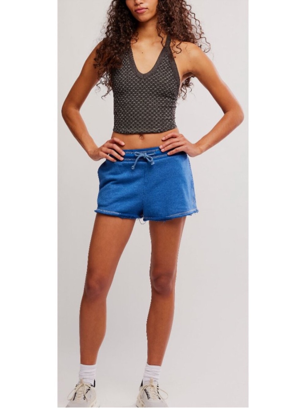 9375. Free People All Clear V Neck Jacquard Cami - Picture 4 of 6